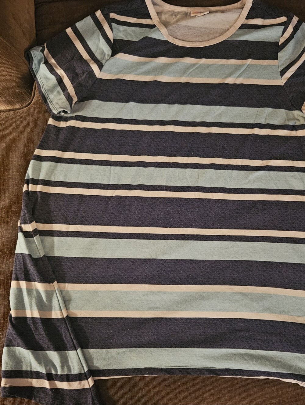 LulaRoe Multicolored Striped Melissa Size XL NWOT